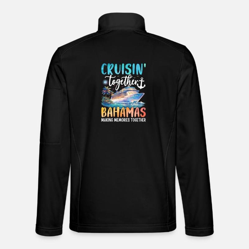 Cruisin Together Bahamas - Unisex Softshell Jacket - black
