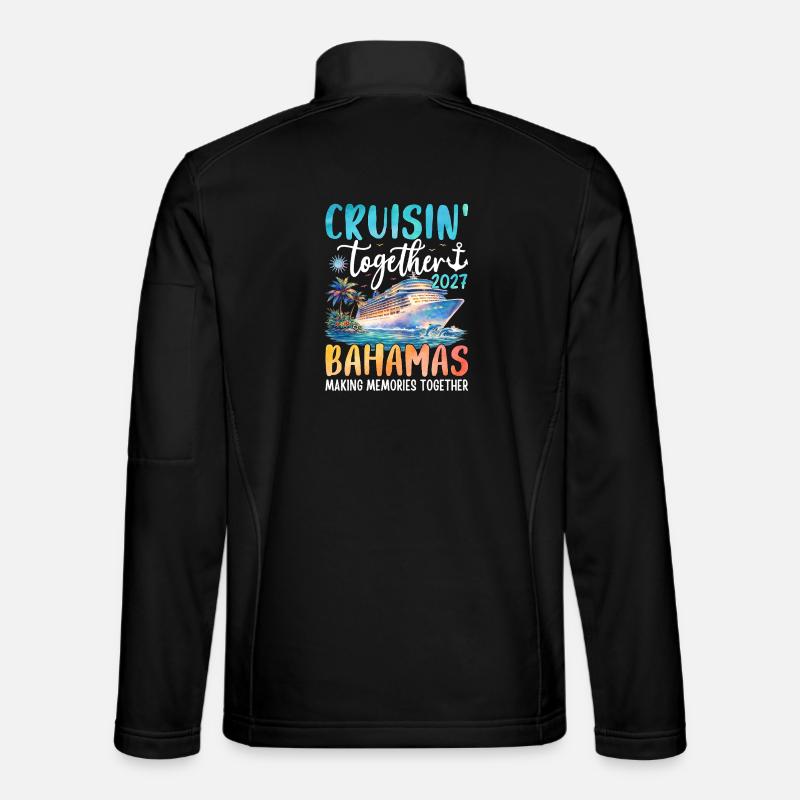 Cruisin Together Bahamas 2027 - Unisex Softshell Jacket - black
