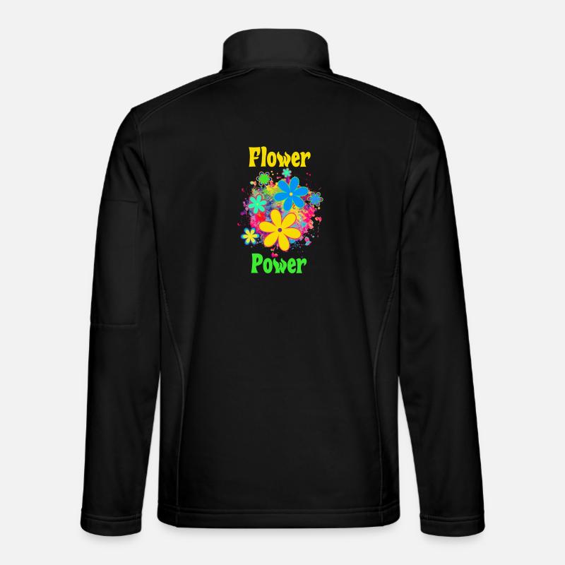 flower power Unisex Softshell Jacket
