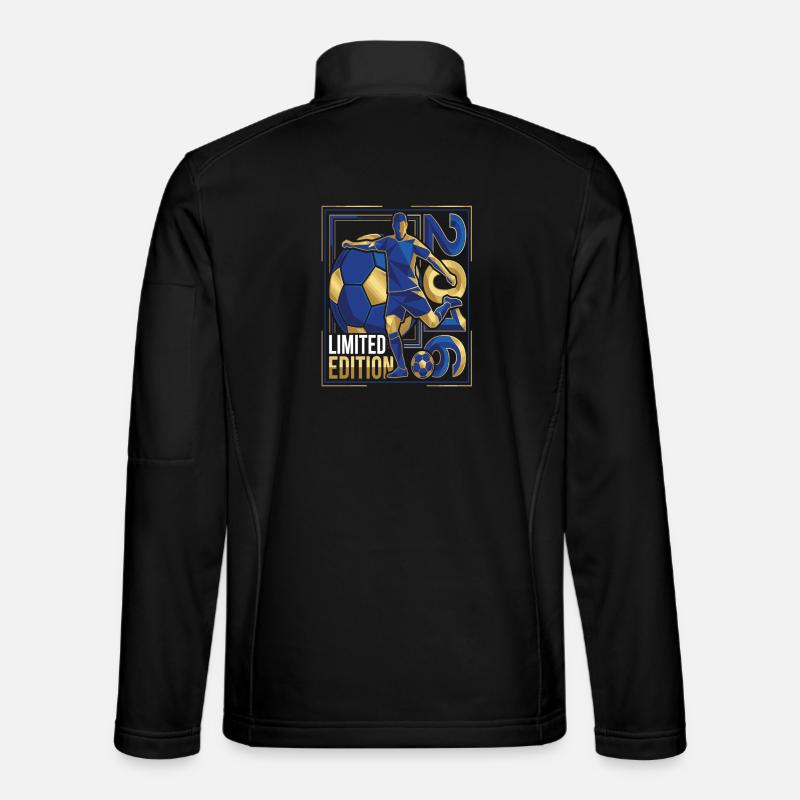 Football 2016 Limited Edition Player Design - Unisex Softshell Jacket - black