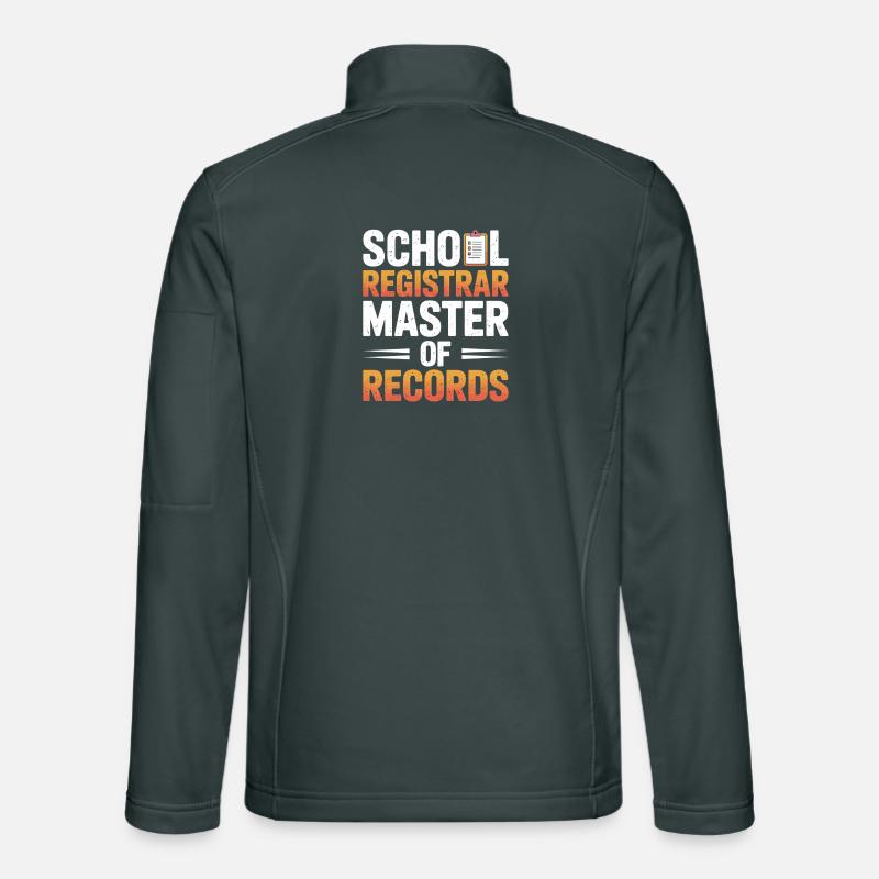 School Secretariat School Office Organization School Unisex Softshell Jacket