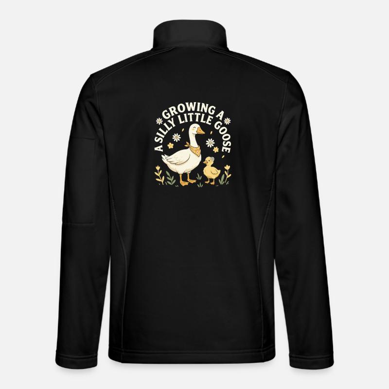 Crescere una piccola oca sciocca - Giacca softshell unisex - nero