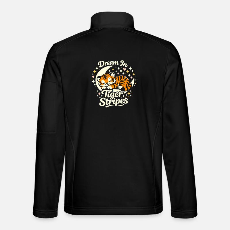 Traumtiger - Unisex Softshelljacke - Schwarz
