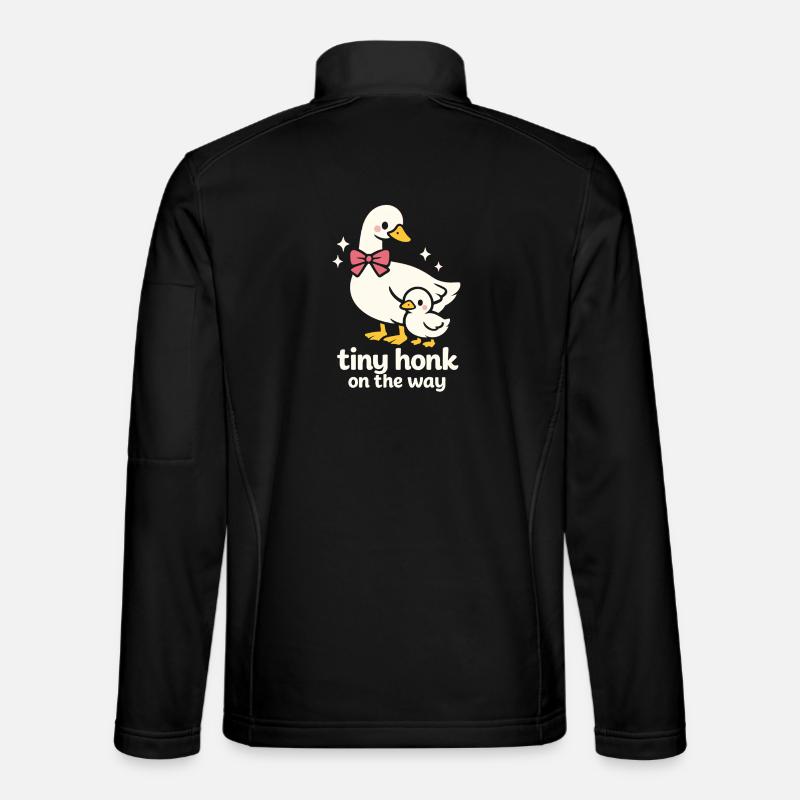 Tiny Honk - Unisex Softshell Jacket - black