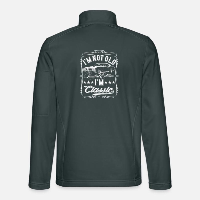 I'm Not Old I'm Classic Funny Car Unisex Softshell Jacket