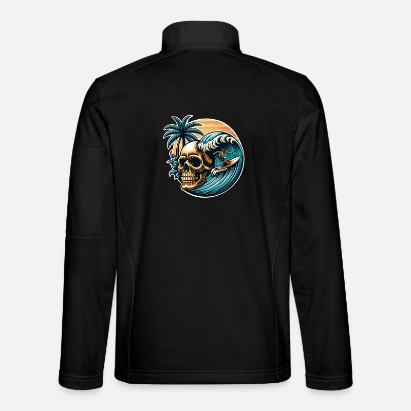 Surf - Unisex Softshelljacke - Schwarz