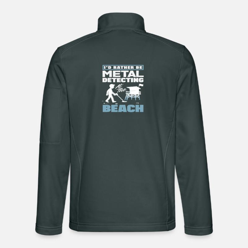 Préfère sonder sur la plage Détection de métaux Veste en tissu softshell Unisexe