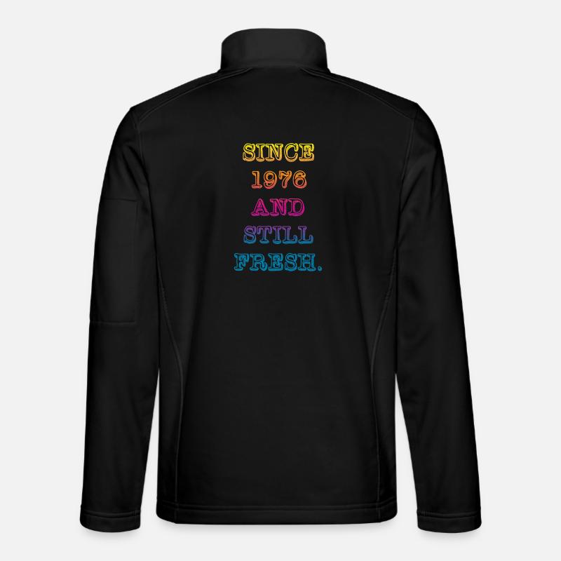 Millésime 1976 - Veste en tissu softshell Unisexe - noir