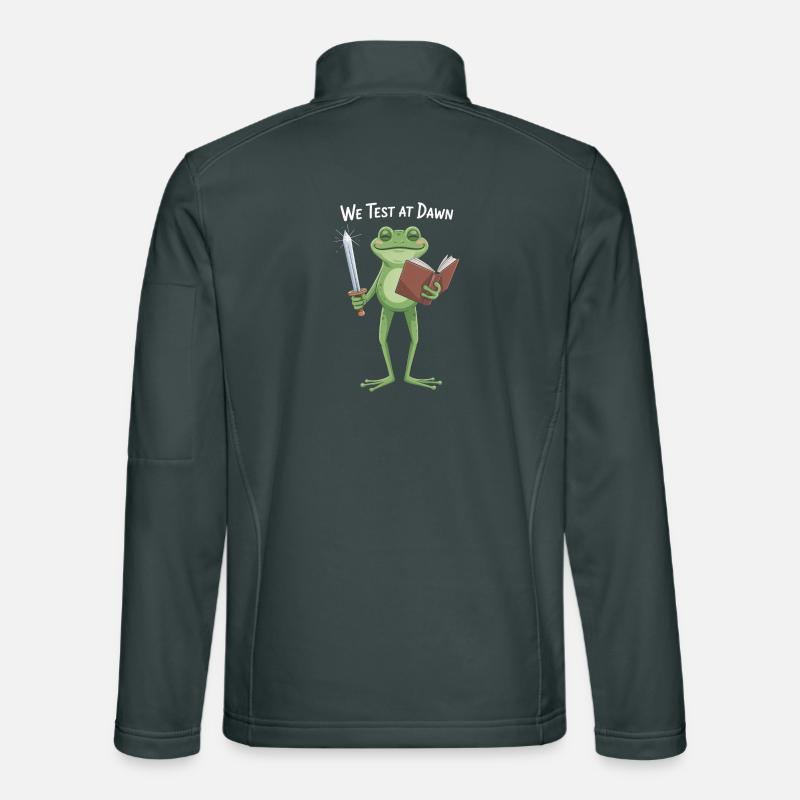 We Test at Dawn Frog Knight Unisex Softshell Jacket