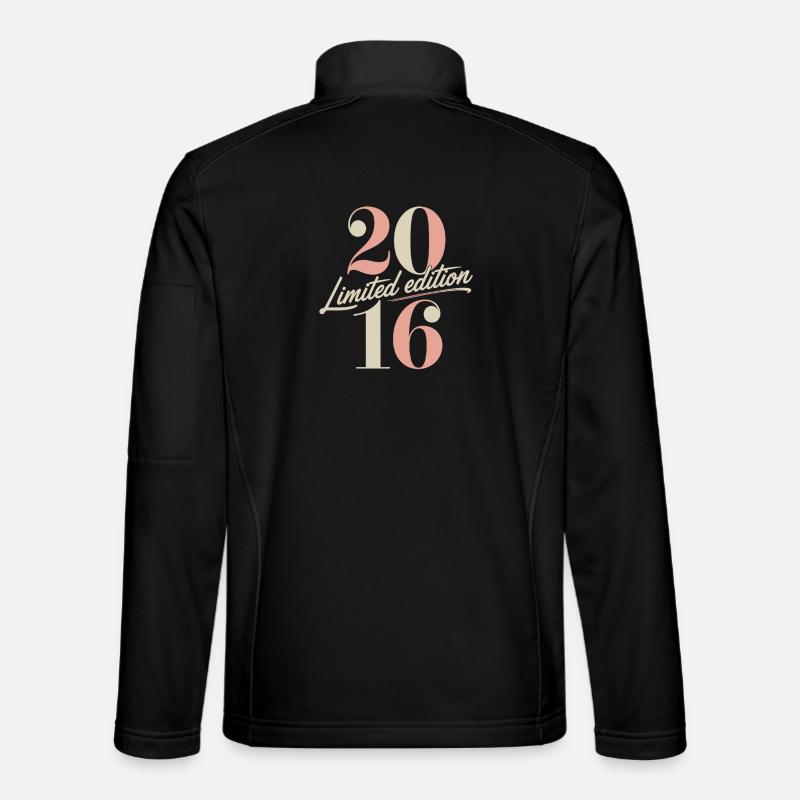 Édition limitée anniversaire 2016 - Veste en tissu softshell Unisexe - noir