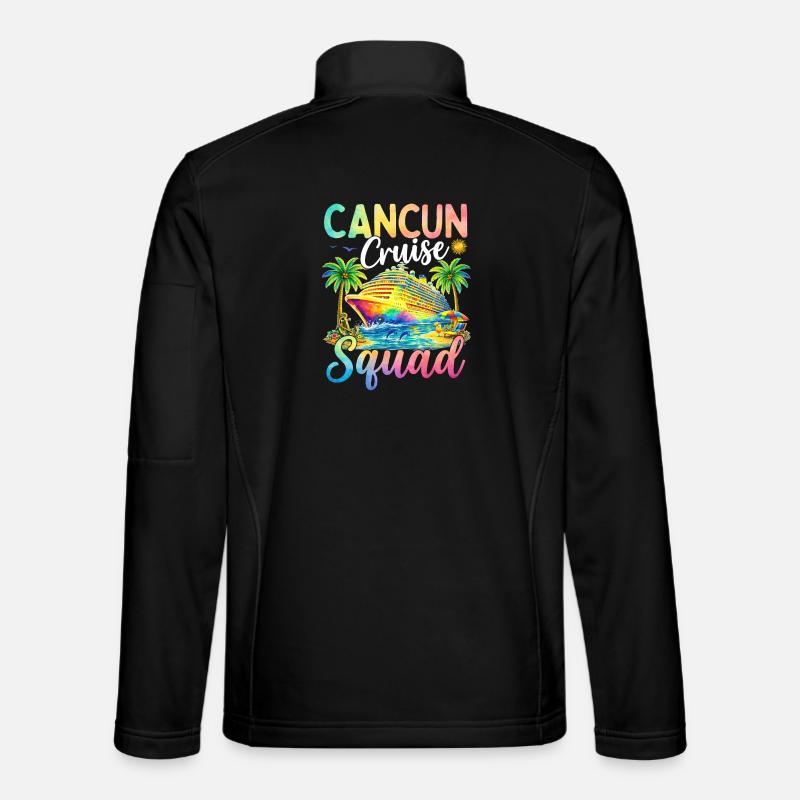 Cancun Cruise Squad - Unisex Softshelljacke - Schwarz