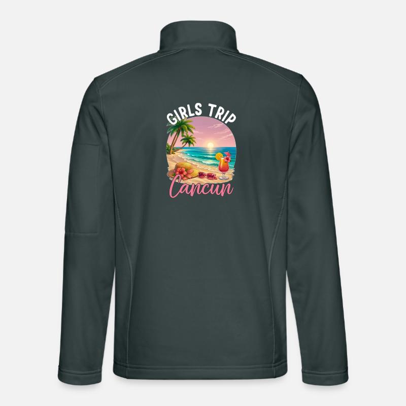 Girls Trip Cancun Unisex Softshelljacke