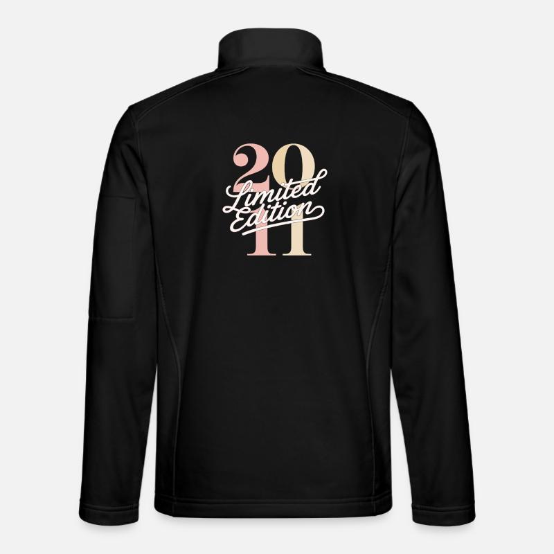 2011 Limited Edition Birthday - Unisex Softshell Jacket - black