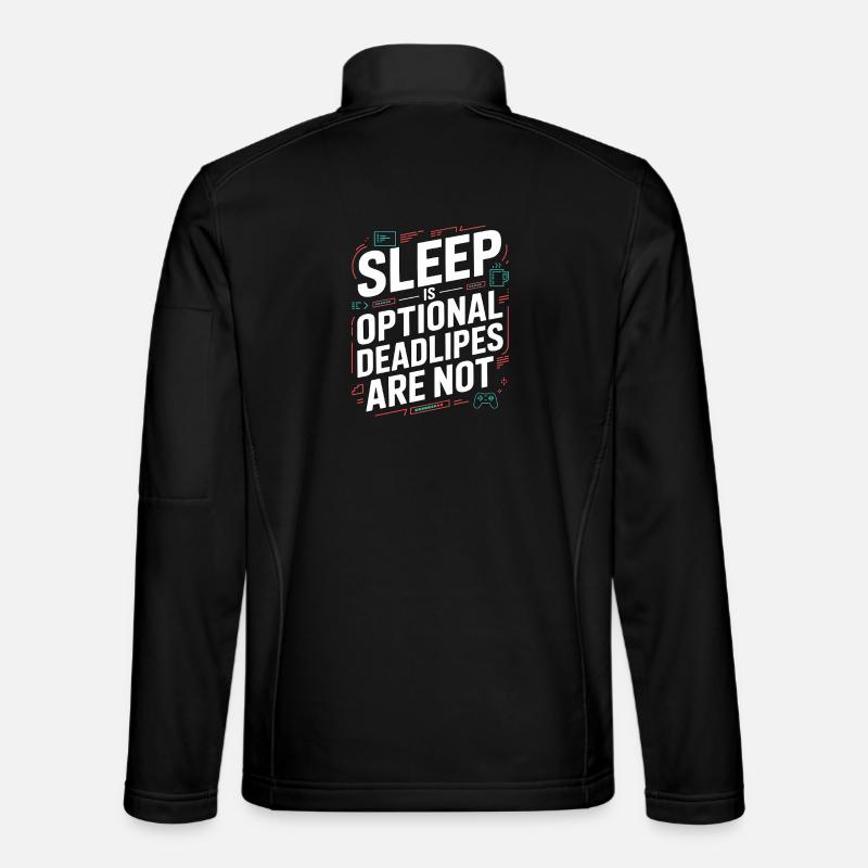 Game Developer Sleep Is Optional Game Programmer Unisex Softshelljacke
