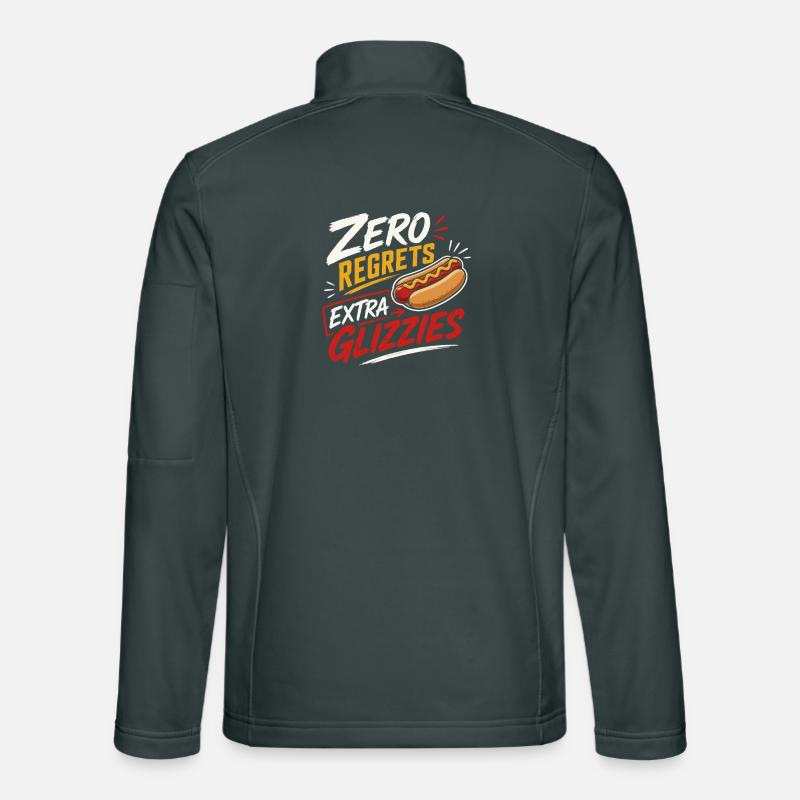 Hot Dog Wurst Fast Food Grillen Unisex Softshelljacke