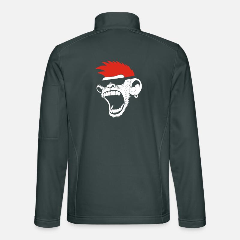 Monkeying Unisex Softshell Jacket