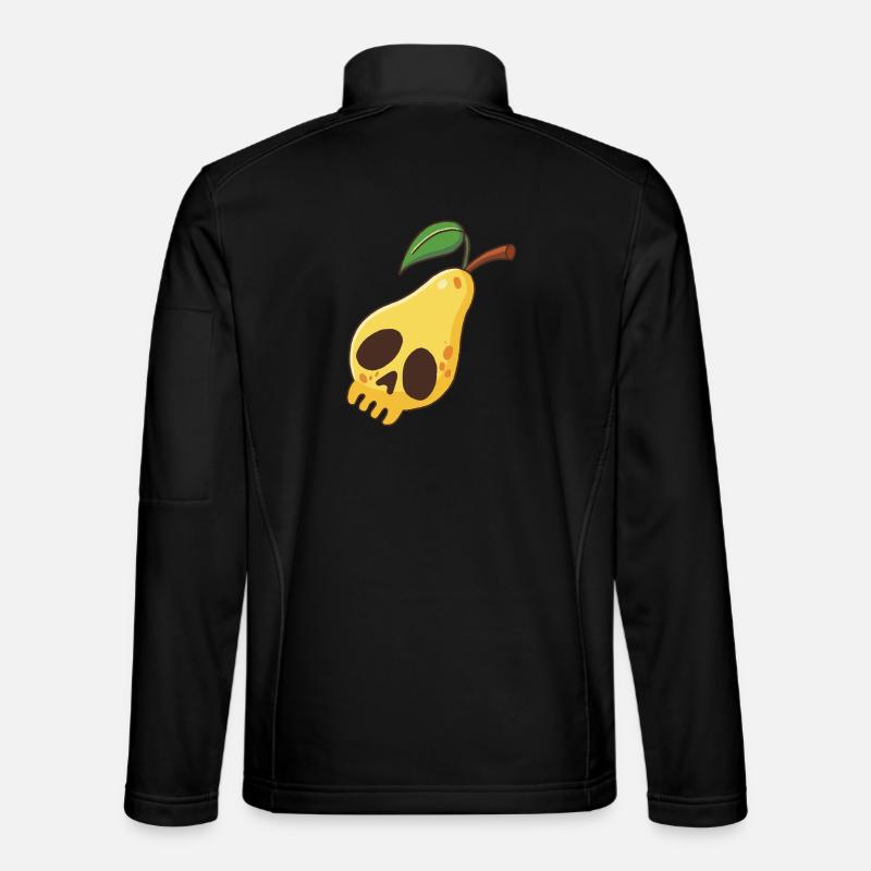 Birnenschädel - Unisex Softshelljacke - Schwarz