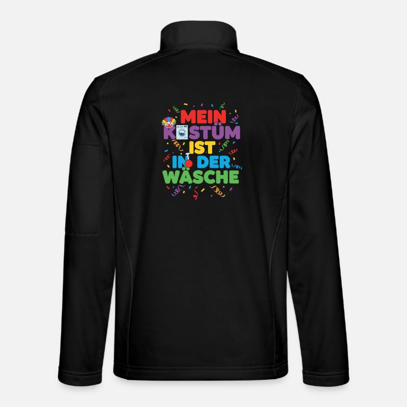 My Costume Lingerie Clown Carnival Gift - Unisex Softshell Jacket - black