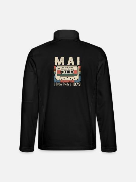Mai 1979 - Veste en tissu softshell Unisexe - noir
