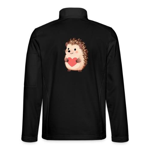 Igel mit Herz - Unisex Softshelljacke