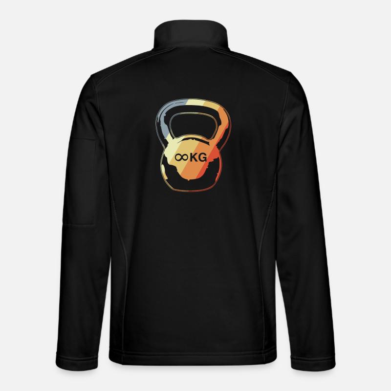 Kugelhantel - Unisex Softshelljacke - Schwarz