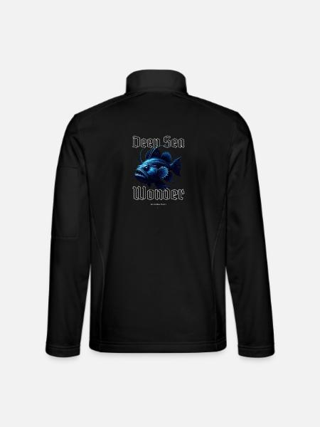 Deep Sea Wonder - Unisex Softshell Jacket - black