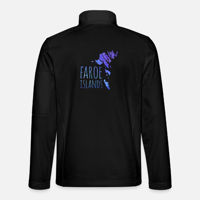 faroe - Unisex Softshelljacke - Schwarz