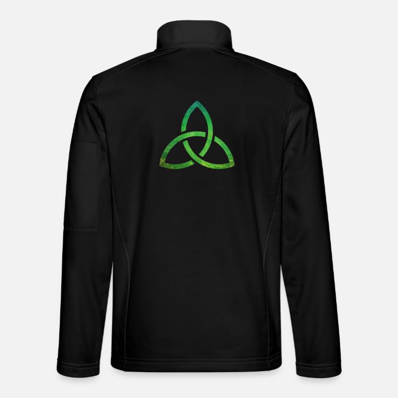 Celtic Knot - Unisex Softshell Jacket - black