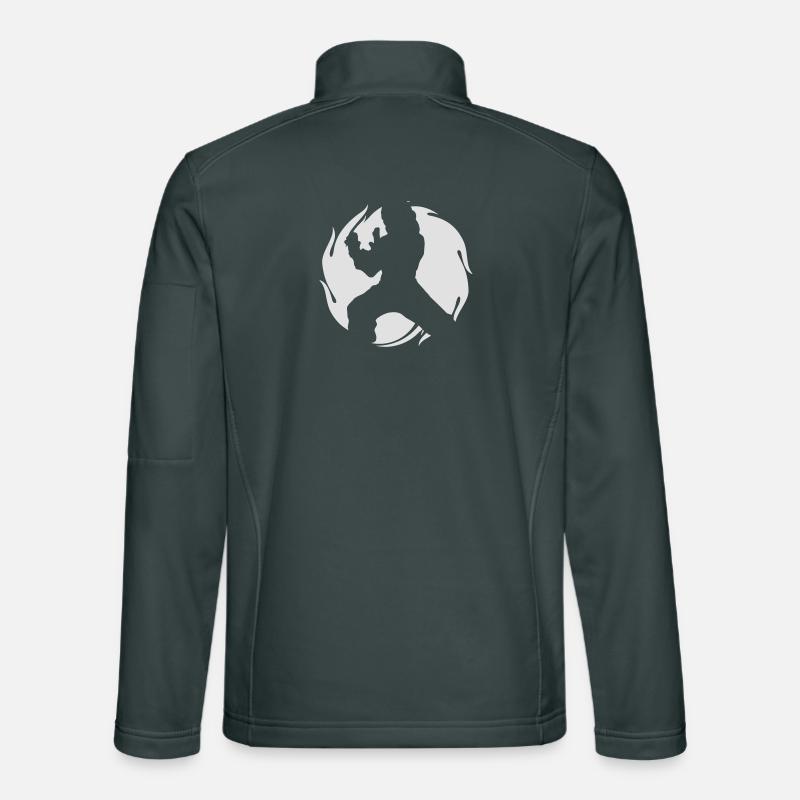 Tai Chi Master Unisex Softshell Jacket