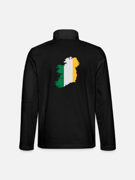 Ireland - Unisex Softshell Jacket - black