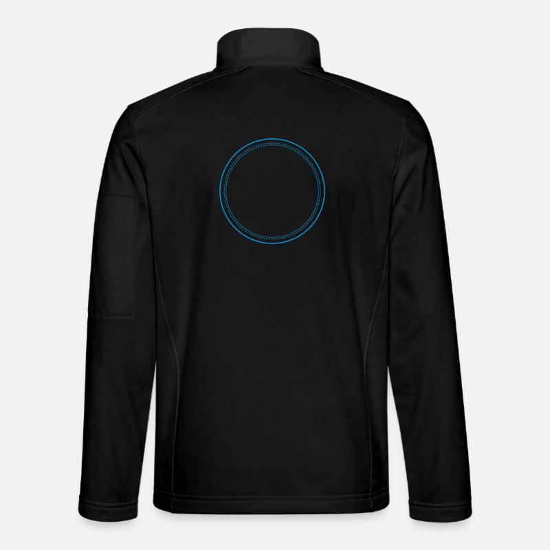bouton Veste en tissu softshell Unisexe
