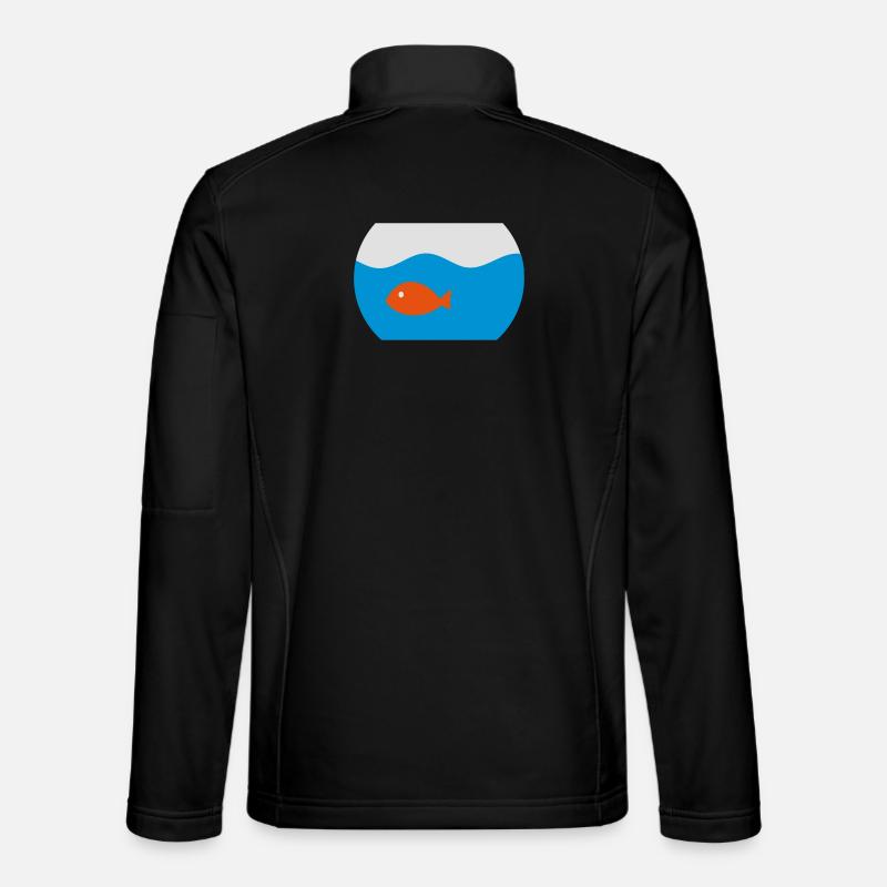 goldfish - Unisex Softshelljacke - Schwarz