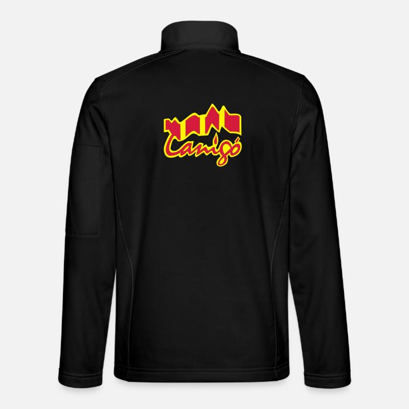 canigo canigou - Unisex Softshelljacke - Schwarz