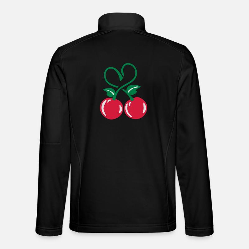 cherry heart Unisex Softshell Jacket