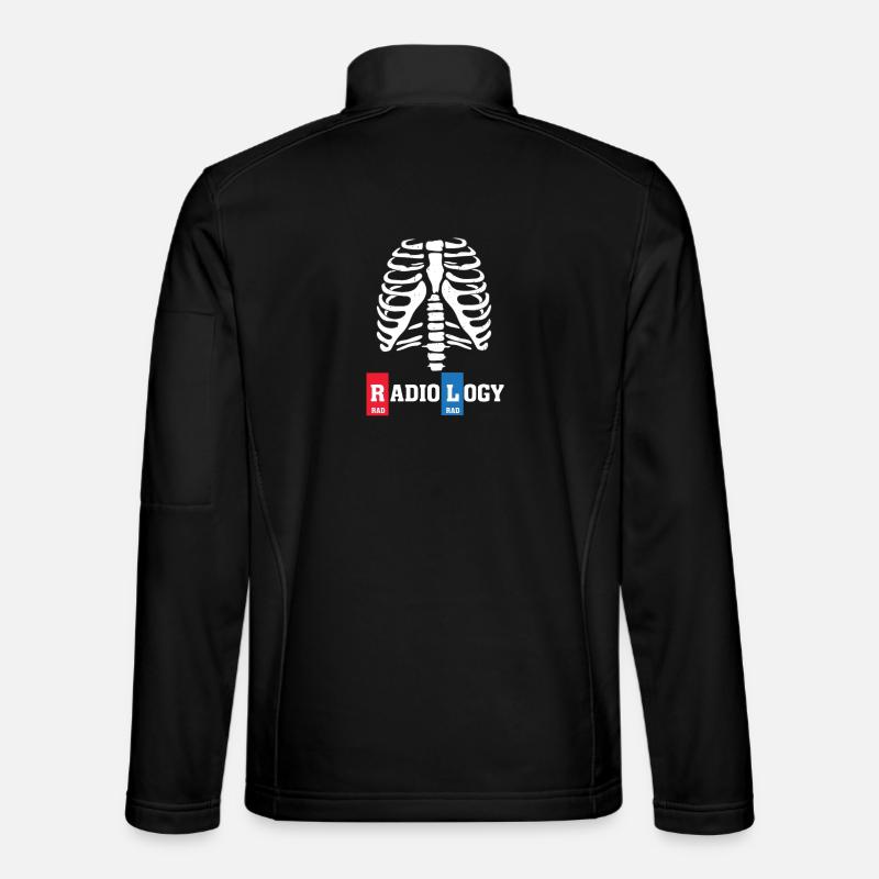 Radiology radiologist gift - Unisex Softshell Jacket - black