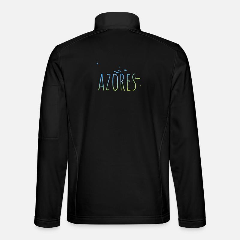 Azores - Unisex Softshelljacke - Schwarz