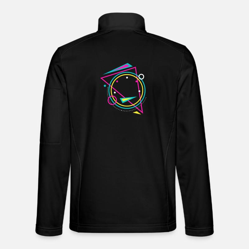geometry - Unisex Softshell Jacket - black