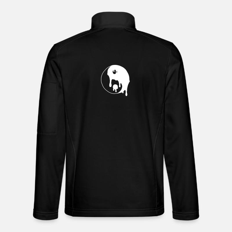 Yin Yang - Unisex Softshell Jacket - black