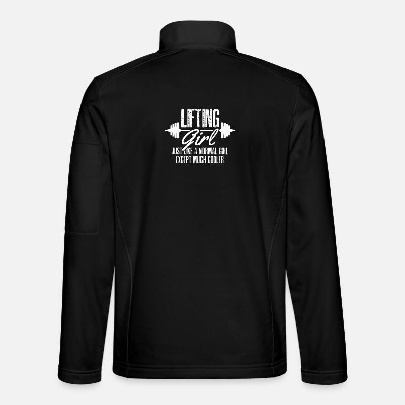 Heben Mädchen ist Kühler Shirt - Unisex Softshelljacke - Schwarz