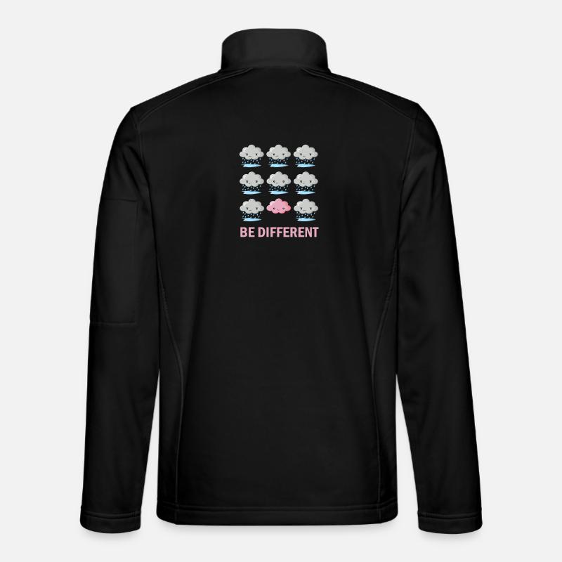 Be different - Unisex Softshell Jacket - black