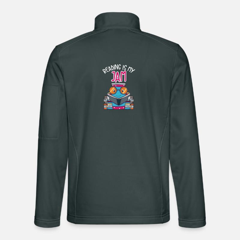 Reading - Reading Is My Jam Unisex Softshell Jacket