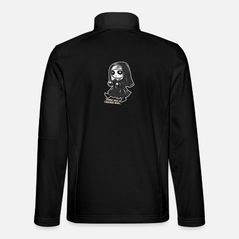 Valac nun halloween gift - Unisex Softshell Jacket - black