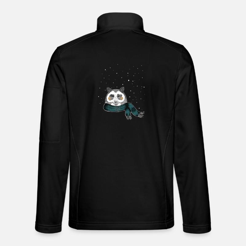 Winter Bär - Unisex Softshelljacke - Schwarz