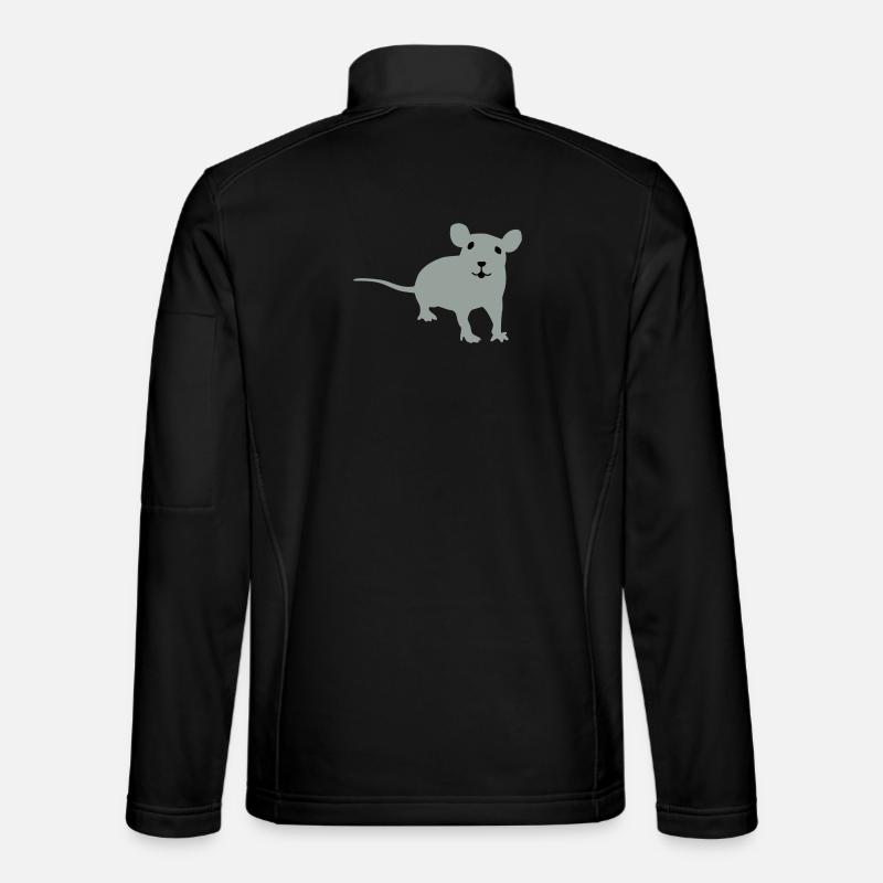 Ratte - Unisex Softshelljacke - Schwarz