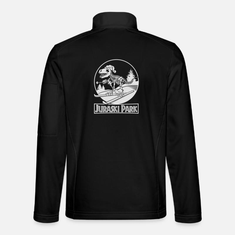 Juraski Park Flex - Unisex Softshelljacke - Schwarz