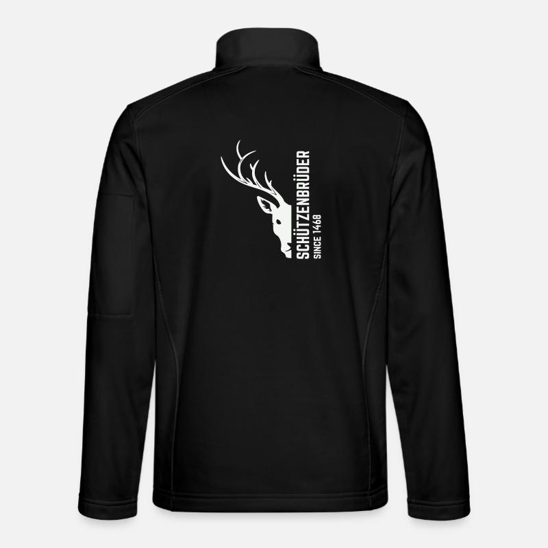 Schützen - Unisex Softshelljacke - Schwarz