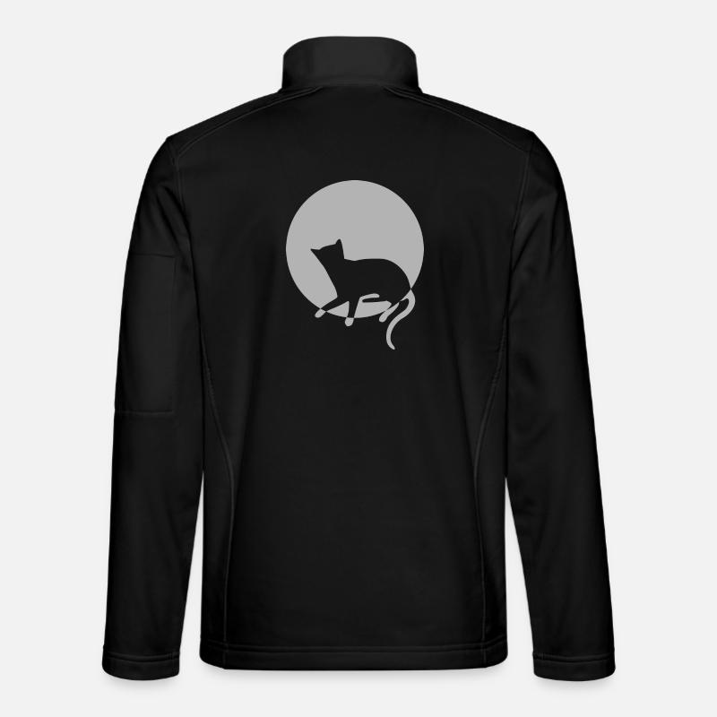 Cat Cat Cat Cat Cat Pussy - Unisex Softshell Jacket - black