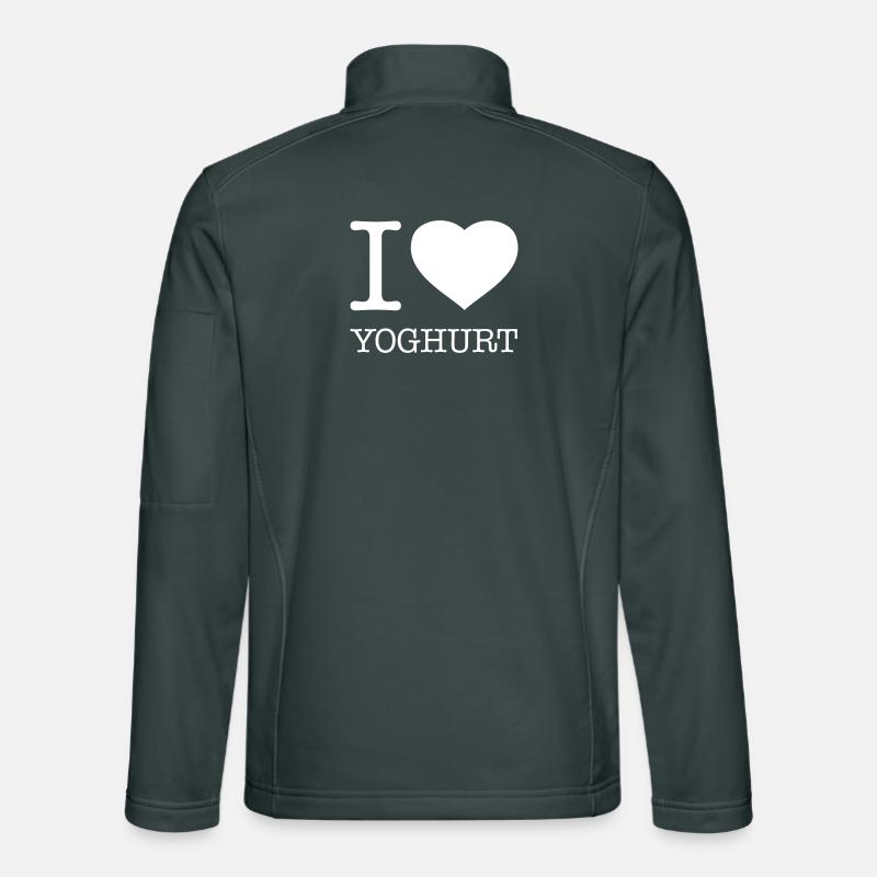 I LOVE YOGHURT Yogurt Unisex Softshell Jacket