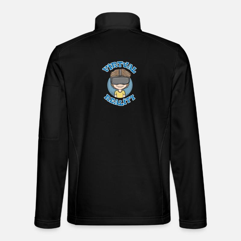 Cadeau de jeu - Veste en tissu softshell Unisexe - noir