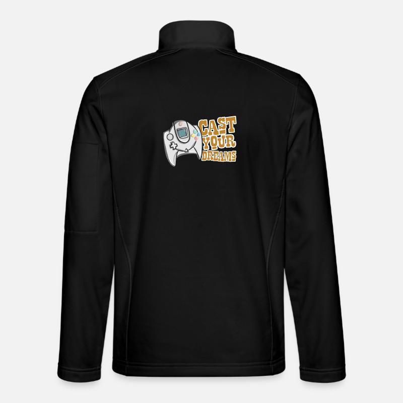 Cadeau de jeu - Veste en tissu softshell Unisexe - noir